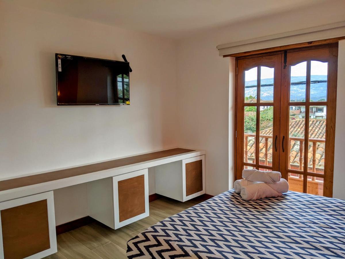 Off Hostel Villa de Leyva Eksteriør billede