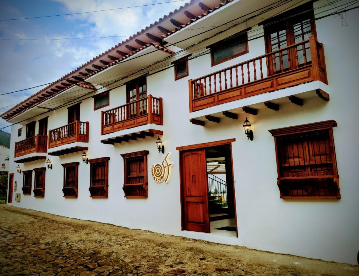 Off Hostel Villa de Leyva Eksteriør billede